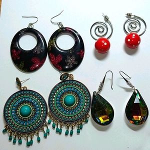 Grab Bag of Earrings.